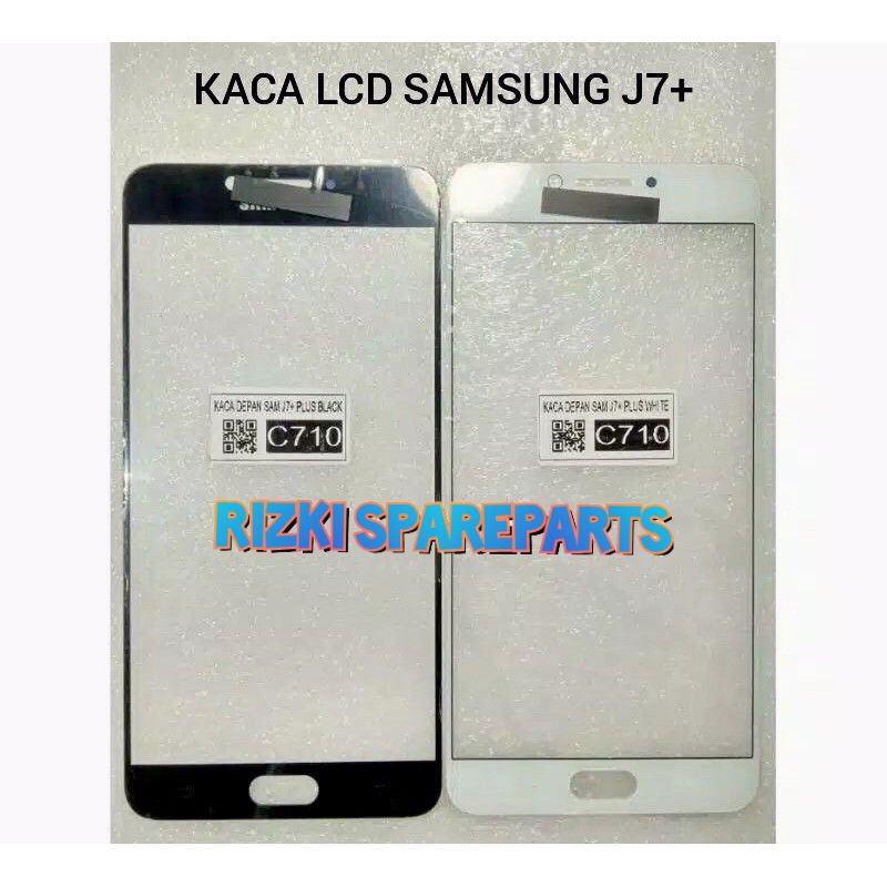 Kaca Touchscreen TS Layar Sentuh Depan Kaca Samsung Galaxy J7+ J7 Plus C710