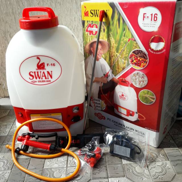 Swan Sprayer Hama Alat Semprot Semprotan Disinfektan Elektrik 16 Liter