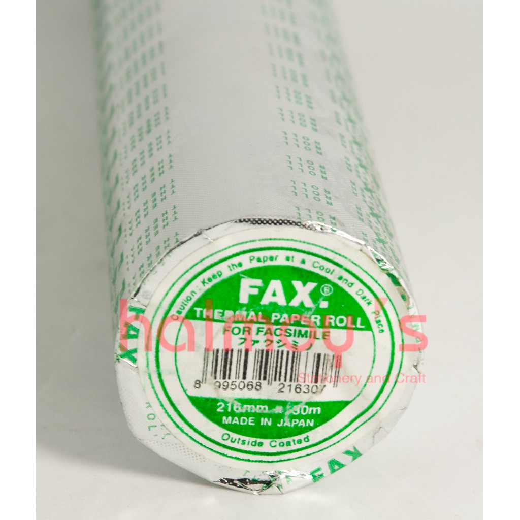 

KERTAS THERMAL ROLL FAX 216 X 30