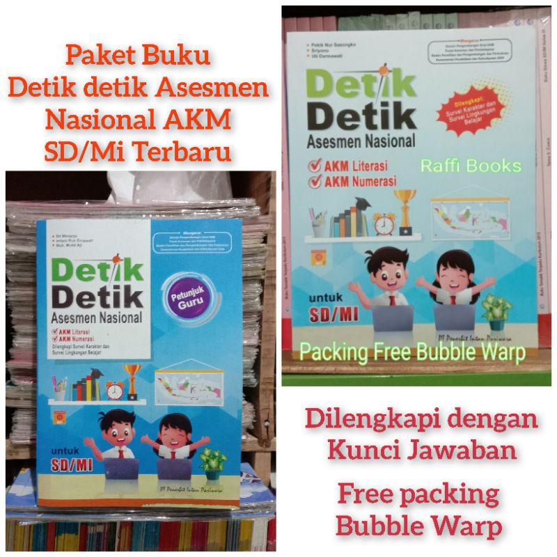 Paket Buku Detik Detik Asesmen Nasional Sd Mi Kunci Jawaban Intan Pariwara Shopee Indonesia