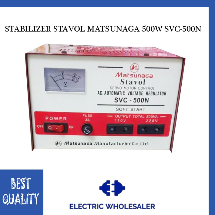 STABILIZER STAVOL MATSUNAGA 500W SVC-500N