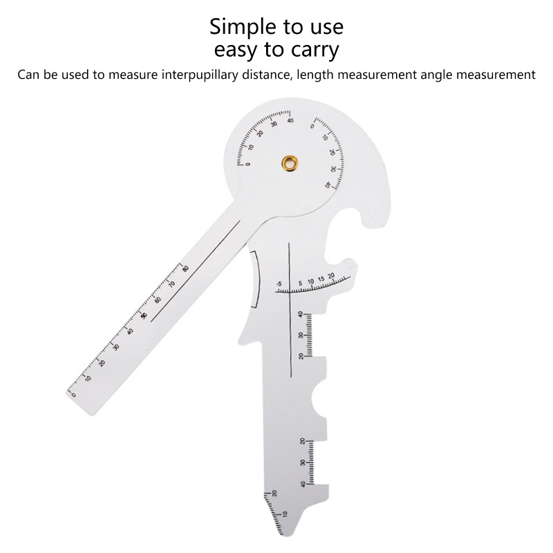 Kiss Measure Optical Vernier PD Penggaris Murid Pengukur Jarak Alat Ophthalmic Mata