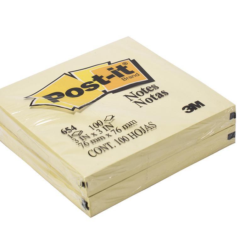 

Langsung Order ✿ POST IT 3M 654 3X3 YELLOW ISI 2 PCS~