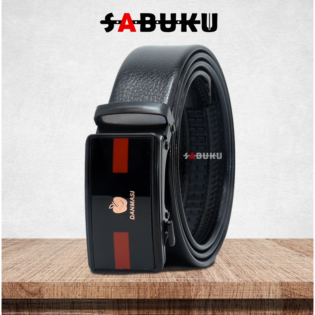 Ikat Pinggang Pria Import Model Rel  Automatic Gesper Pria Sabuk Pria - 040