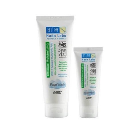 HADA LABO Gokujyun Ultimate Moisturizing FACE WASH / SABUN