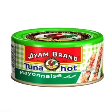 

AYAM BRAND IKAN TUNA KALENG HOT / PEDAS SEDANG MAYONAISE 160GR