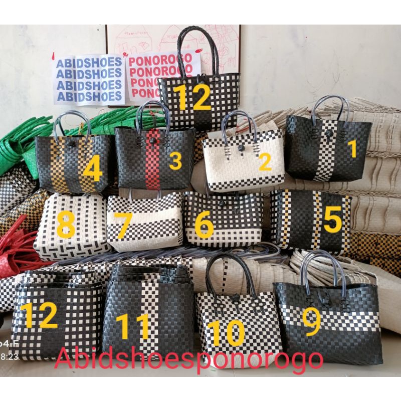 

Tas anyaman grosir murah hampers parcel souvenir hajatan