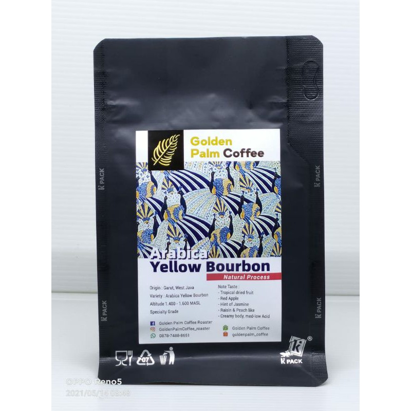 

YELLOW BOURBON NATURAL, 100GRAM