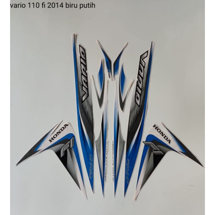 STRIPING VARIO 110 FI 2014 BIRU