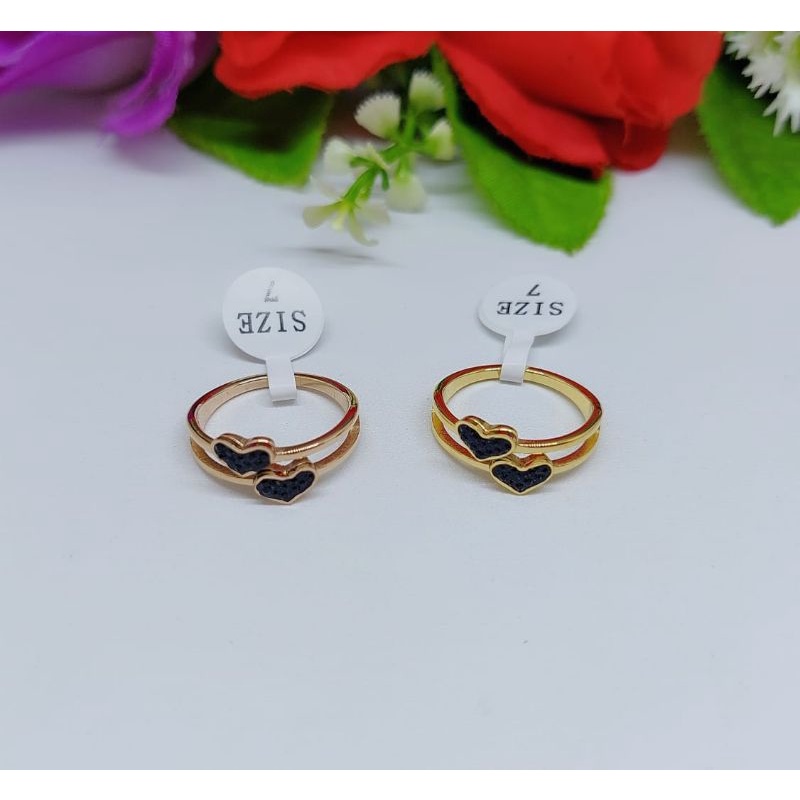 Cincin Titanium Permata terbaru 048-050