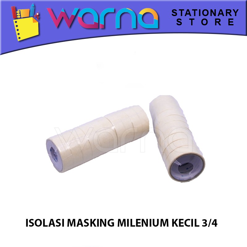 

ISOLASI MASKING MILENIUM SOLASI KERTAS KECIL 3/4