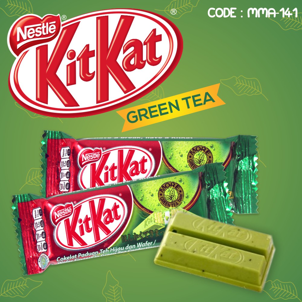 

Kit Kat Green Tea Two Fingers 17 Gr