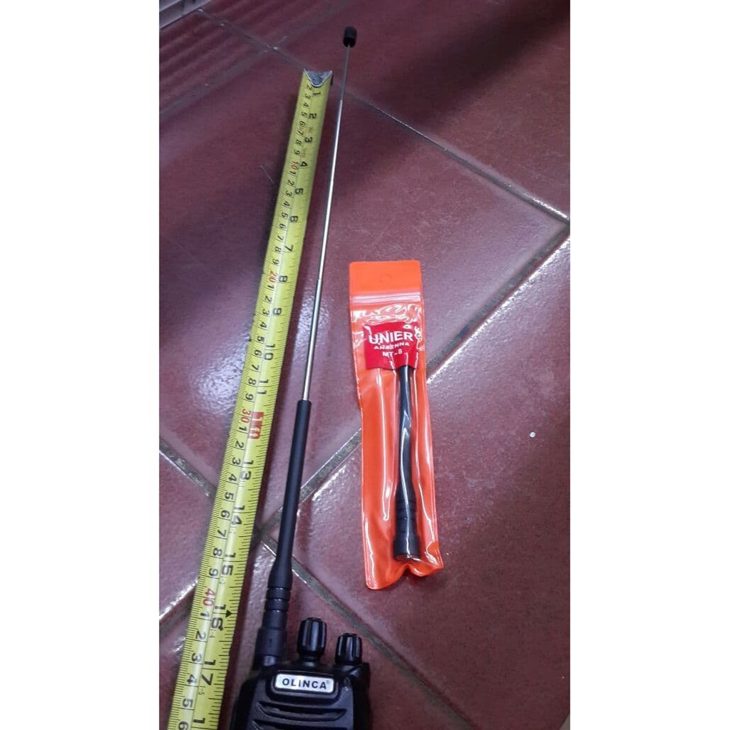 VHF Antena HT Tarik SMA Female perempuan baofeng kenwood Uv5 Weierwei 3288 antena tarik bagus 3288s