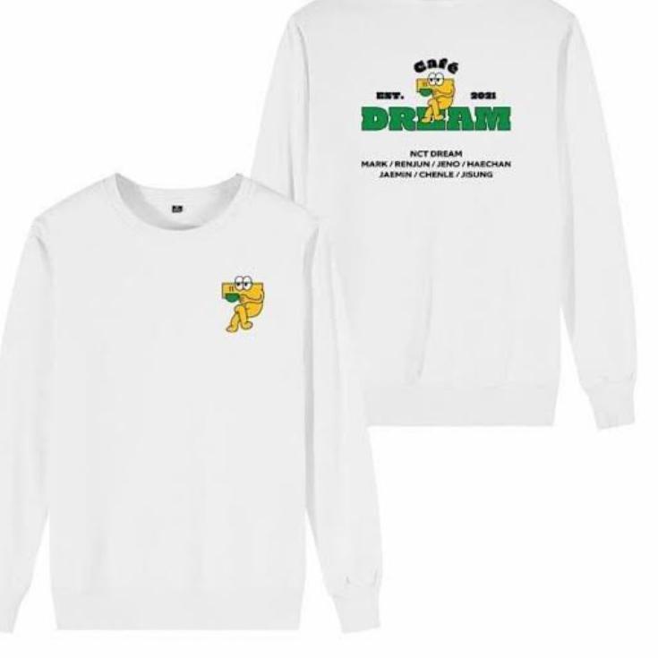 ✽ Sweater BASIC NCT DREAM CAFE SABLON DEPAN BELAKANG ✮