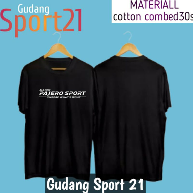 kaos baju all new pajero sport kaos otomotif