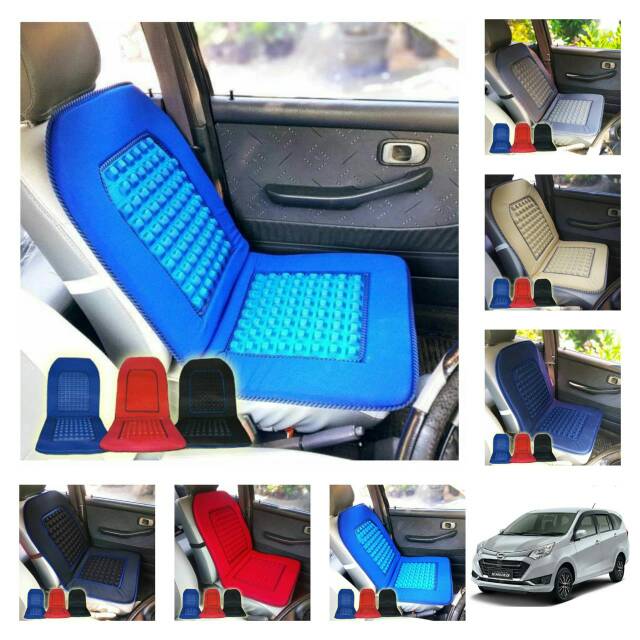 Cover jok mobil daihatsu sigra sandaran pijat jok mobil daihatsu sigra anti pegal sarung jok mobil