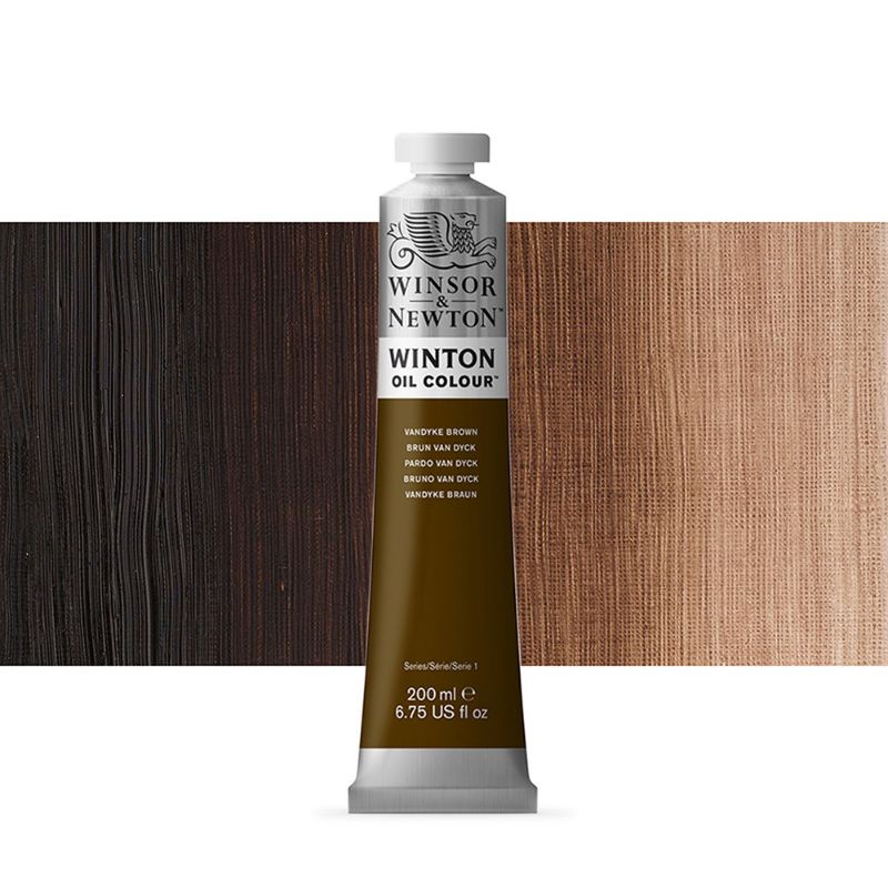 

CAT MINYAK WINTON OIL COLOUR 200 ML VANDYKE BROWN WINSOR & NEWTON