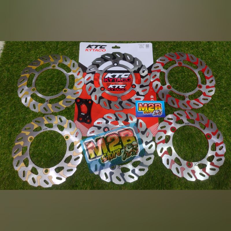 Disk piringan Cakram Depan Belakang + Breket Ktc kyta kytaco Nmax Old 2016 2017 2018 2019 New 2020 2