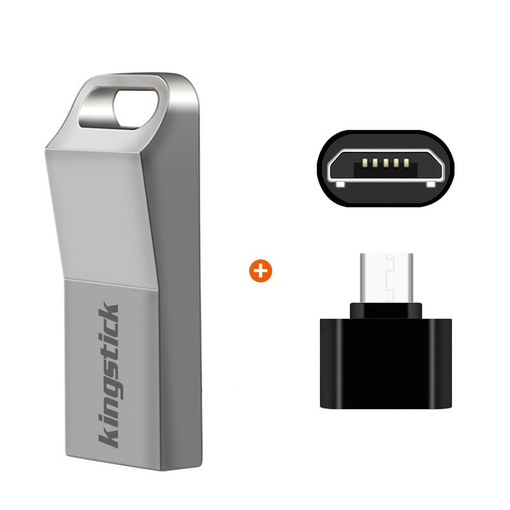 (Huluboy) Kingstick Flashdisk Transmisi Data High Speed 64 / 128 / 256 / 400GB