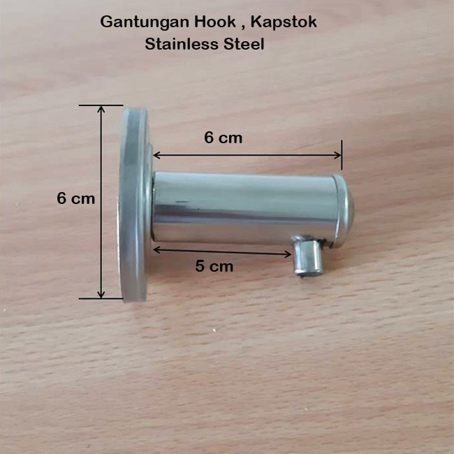 Gantungan Hook, Kapstok Stainless Steel