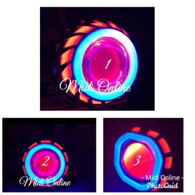 Projie Led Utama Motor Mobil - Lampu Led Utama Projie Motor - Lampu Led Projie Lampu Depan Led Motor