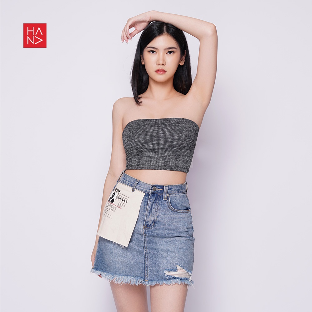 HanaFashion JKT - Lita Kemben Wanita Murah Tube Top Crop - TT210