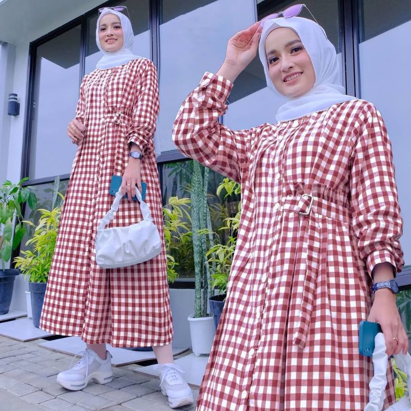 Setiva dress maxy gamis muslim fashion wanita