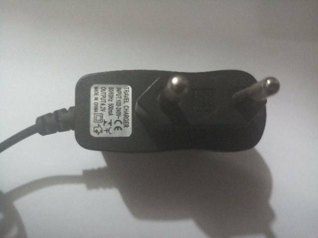 Adaptor charger senter kepala / senter polisi 4.2V auto led control