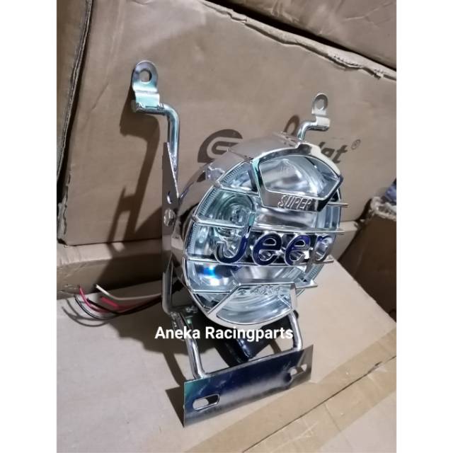 Breket lampu pesek rx king crum polish bahan tebal / breket lampu rx king