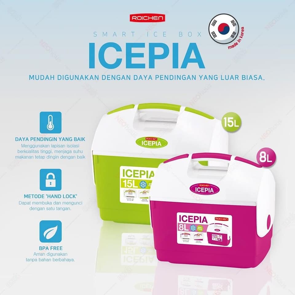 [BISA COD] Box Es Korea Ukuran Besar Ice Box Roichen Icepia Dusdusan