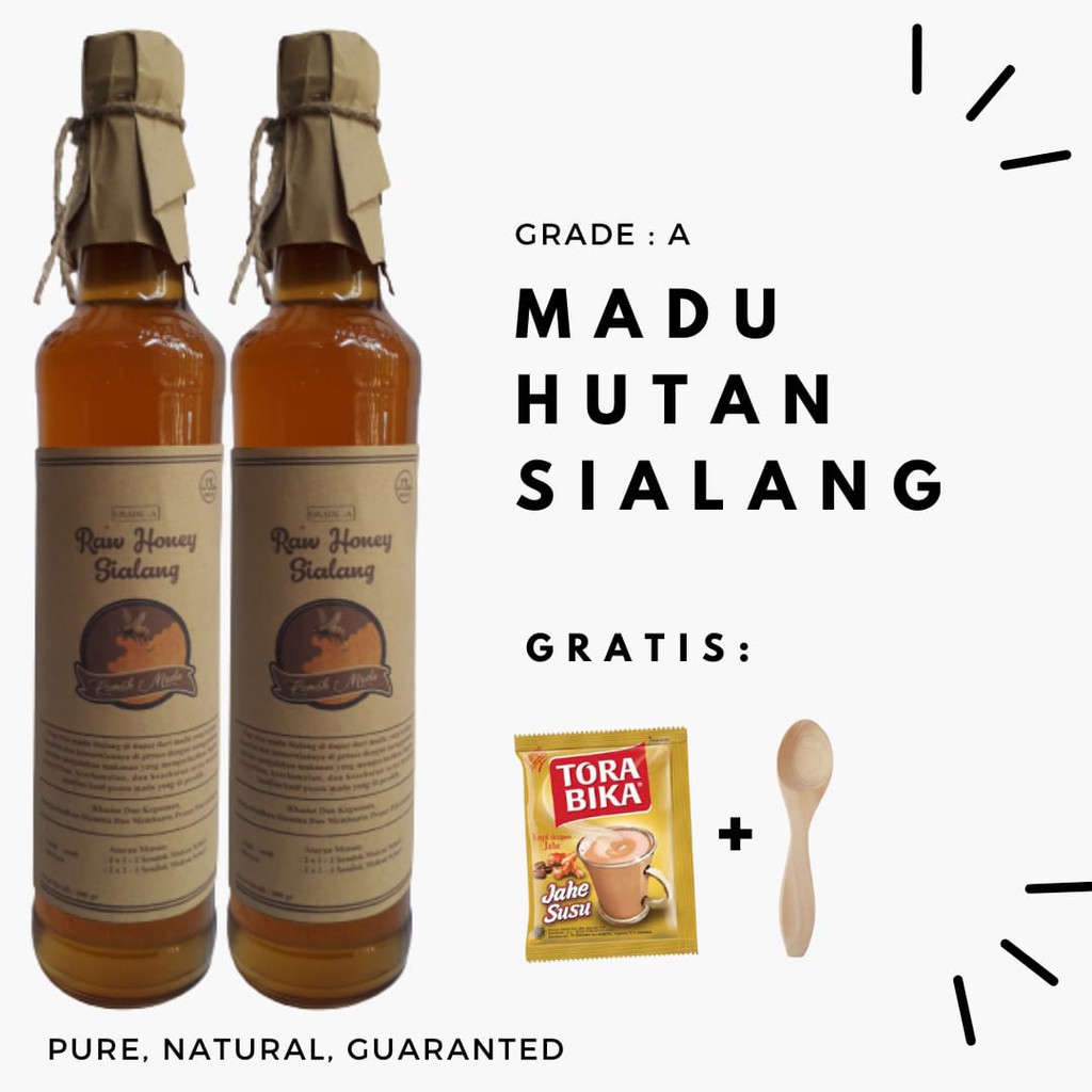 

Madu Sialang - Madu Murni Hutan Asli & Murni 100%