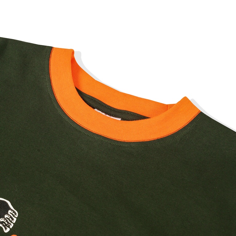 The Goods Dept - T-Shirt NFMM Crazy Drunk Olive