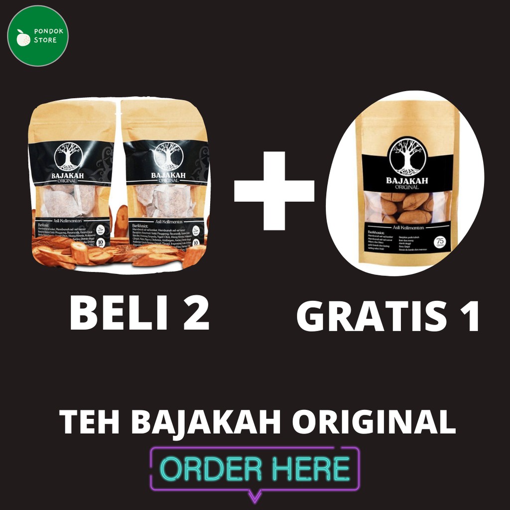 

Teh Bajakah Paket Hemat lebih Murah