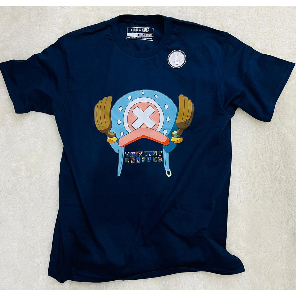 Kaos Chopper Hat Navy Anime One Piece Manga Premium