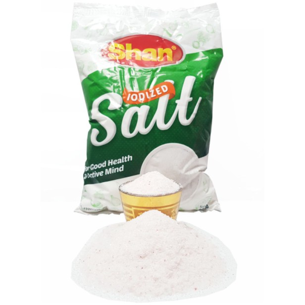

Garam SHAN SALT pure free flowing 800gr(Hijau)