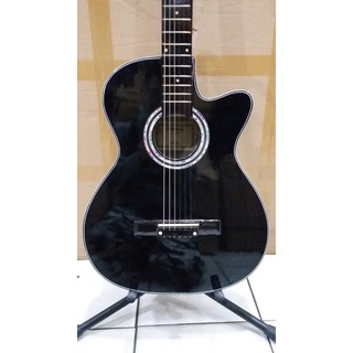 Gitar Akustik Merk Yamaha Warna Hitam Buat Pemula Belajar Gitar Akustik Merk Yamaha Warna Hitam Buat Pemula Belajar