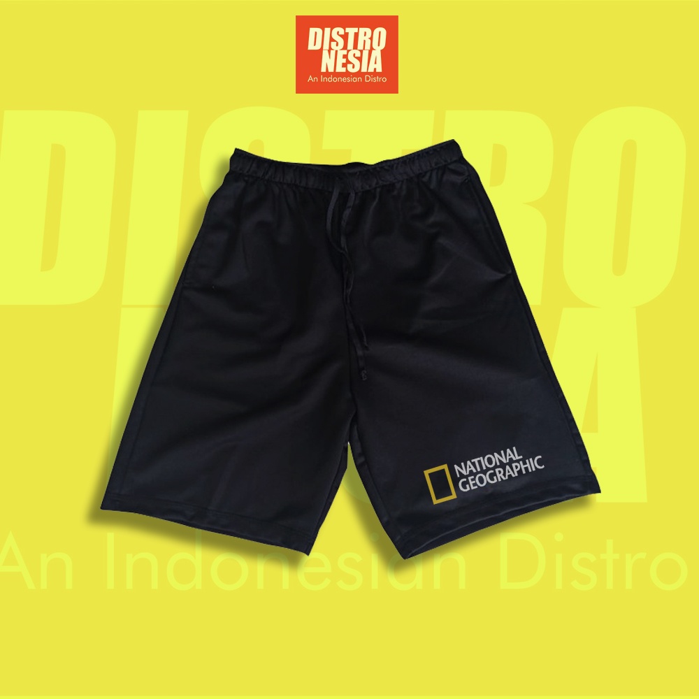 Celana Pendek National Geographic Celana Natgeo Boxer Pria Santai Premium