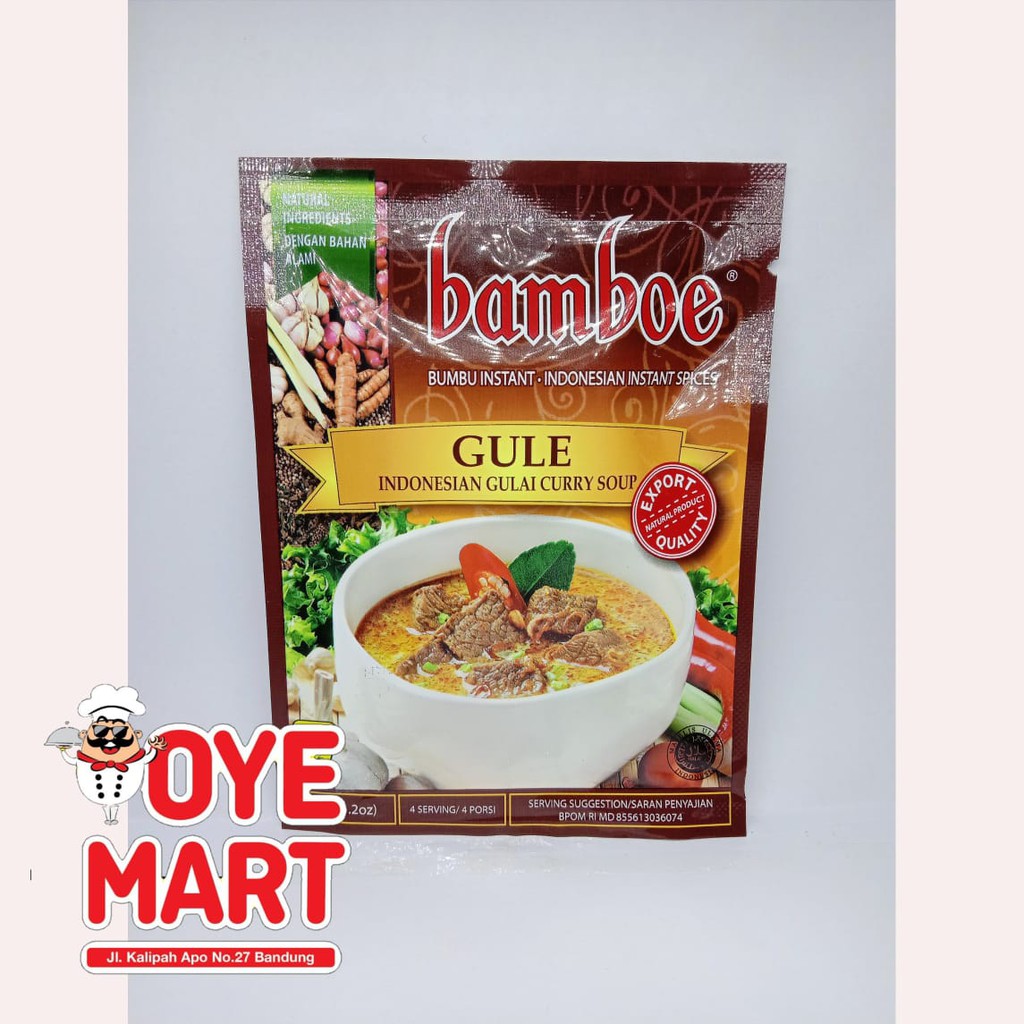 BAMBOE BUMBU GULE INSTAN 35GR/BUMBU MASAK INSTAN HARGA PROMO