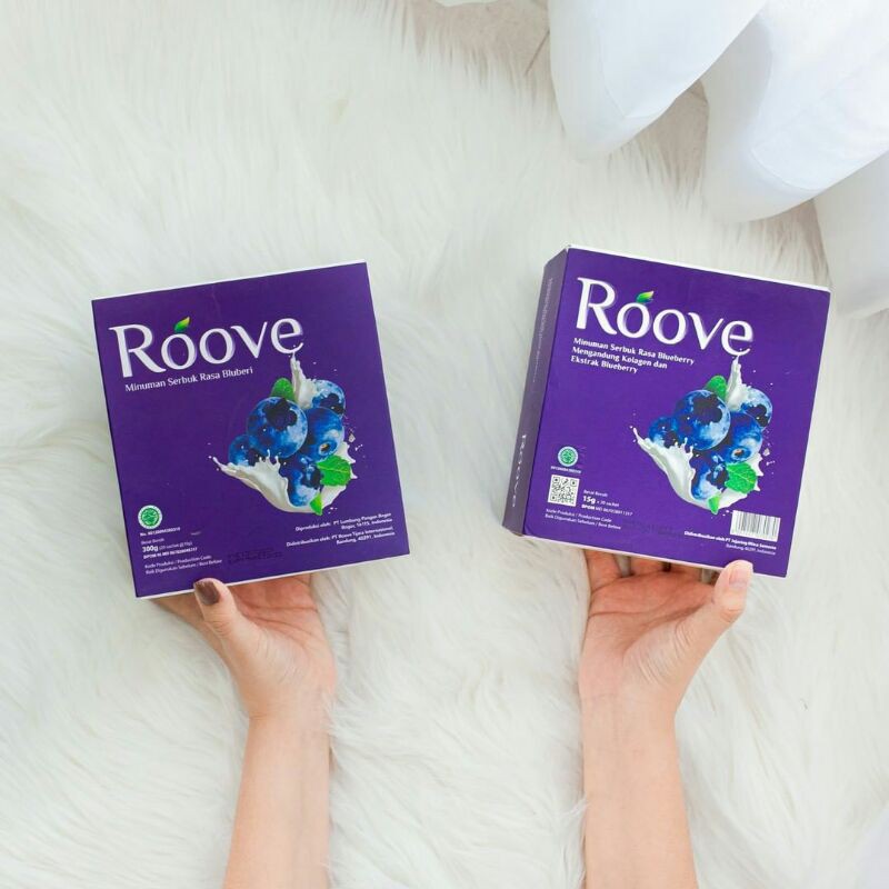 Roove Collagen Beauty Drink | Kolagen 20 Sachet 1 Box Kotak Official - Grosir Dropship Welcome