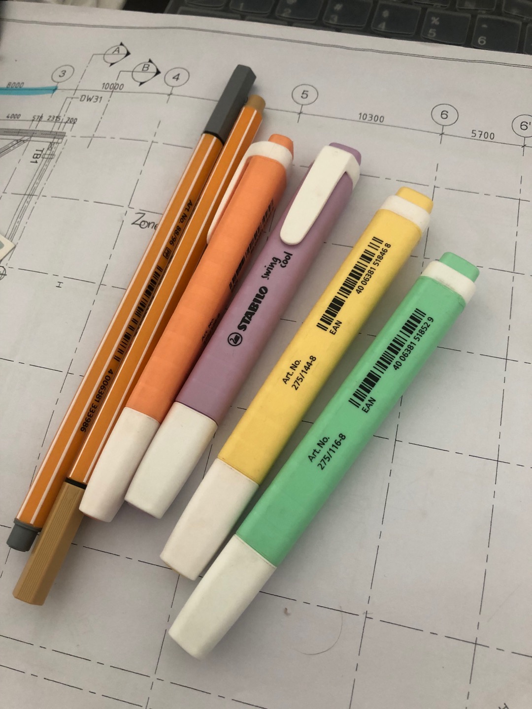 STABILO Swing Cool Pastel Milky Yellow Highlighter Warna STABILO Swing Cool Pastel Milky Yellow Highlighter Warna