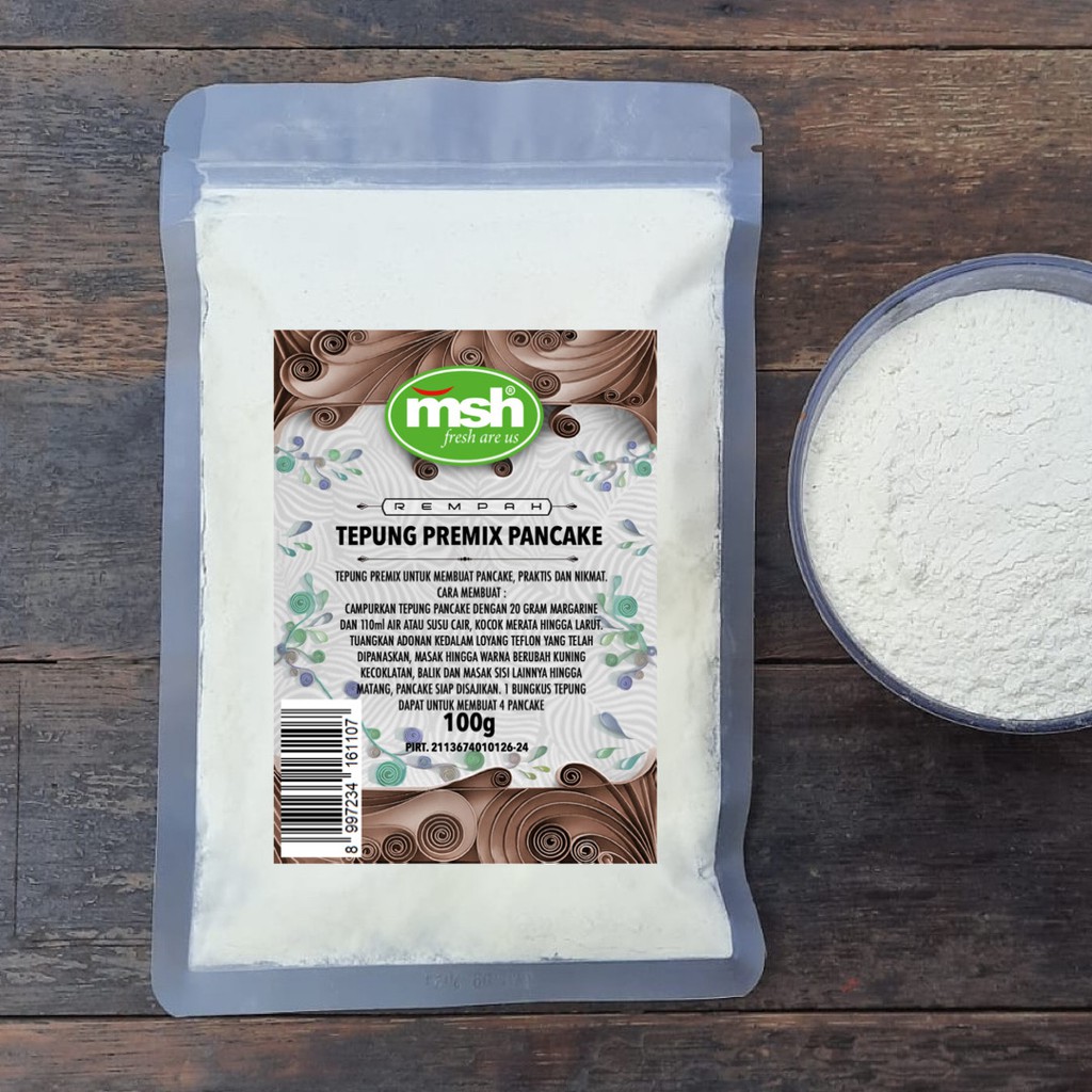 

MSH Tepung Premix Pancake 100 g