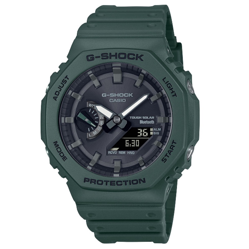 CASIO ORIGINAL G-SHOCK G SHOCK GSHOCK GA-B2100-3A GA B2100 3A B 2100 GAB2100 JAM TANGAN PRIA LA RS