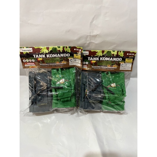 mainan tank isi 2 pcs kecil