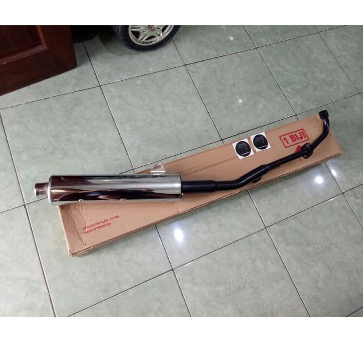 Sangat Nyaman.. Knalpot Standard Honda Supra x 125