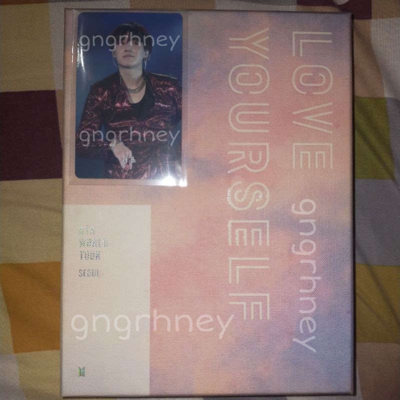 [ READY ] BTS love yourself tour seoul DVD suga yoongi jimin pc poster