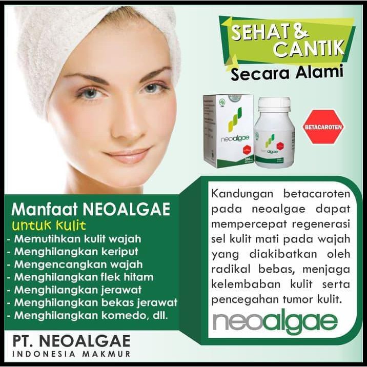 R3P7 MASKER WAJAH PREMIUM - SPIRULINA NEOALGAE TS6Q