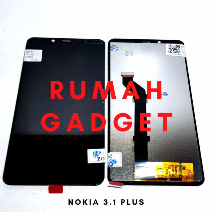 {SuheStore} LCD NOKIA 3.1 PLUS TA 1104 FULSET TOUCHSCREEN Diskon