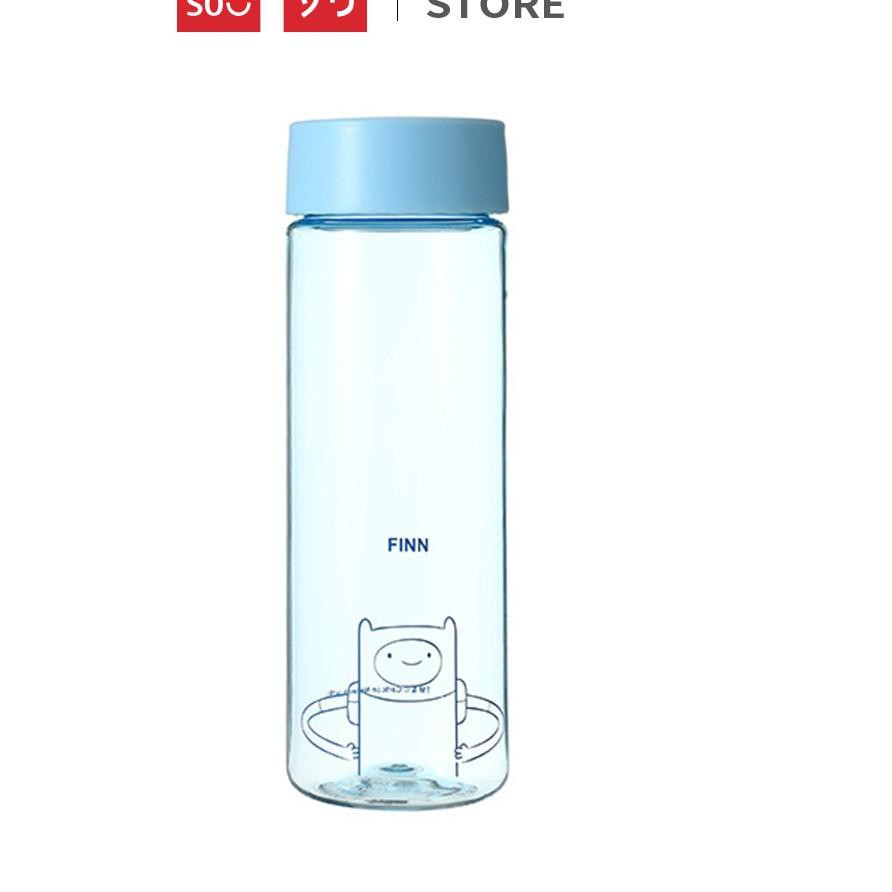 ♕Langsung Kirim MINISO Botol Minum Plastik Tempat Air Water Lucu Adventure Time 540ml FSE``