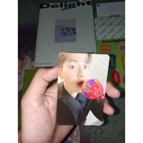[ READY ]  PHOTOCARD EXO BAEKHYUN DELIGHT MINT VER PC BAEKHYUN