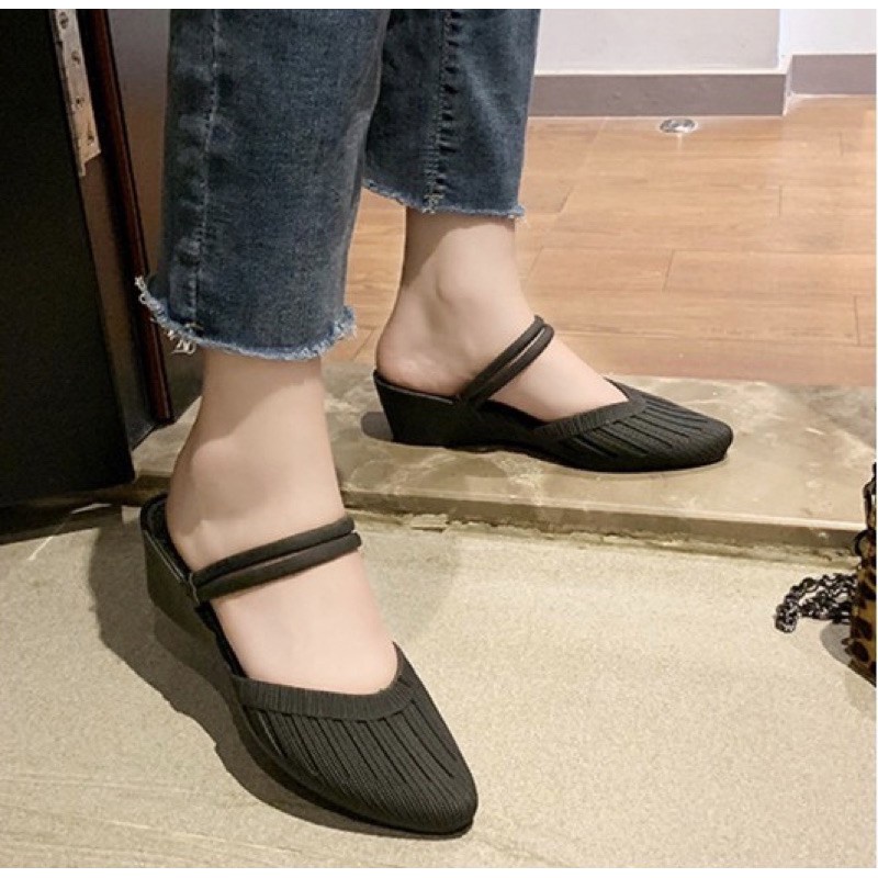 Sandal Sepatu Wedges Porto Lady BAT